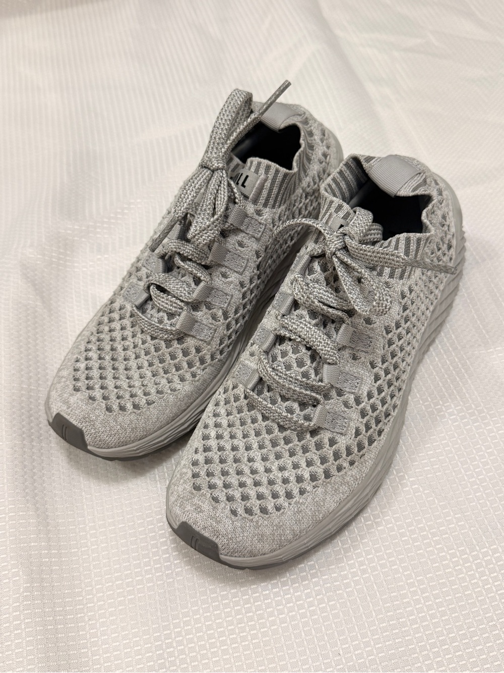 NOBULL Men's Knit Training Sneakers - Light Gray